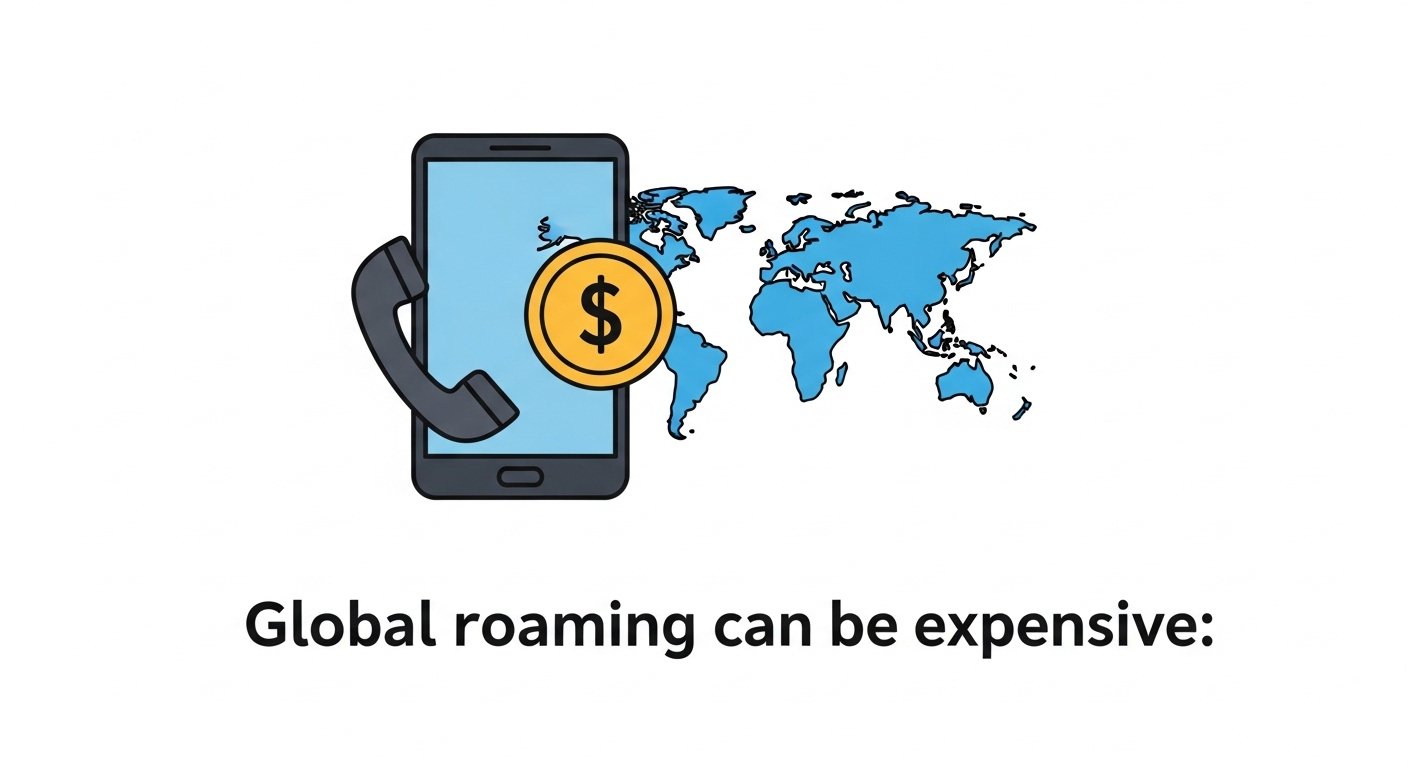 Infographic explaining carrier lock vs unlocked phone