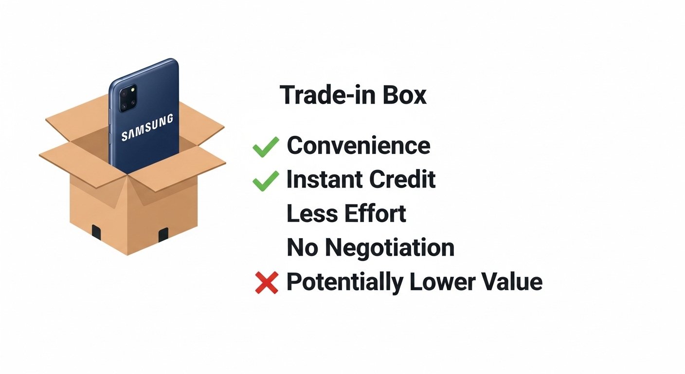 Samsung Trade-In vs Resale | iPhone Trade In & Galaxy Cash Guide