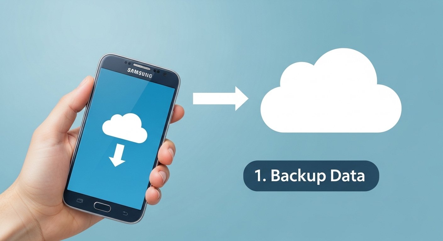 Step-by-step Samsung trade-in preparation: backup, remove accounts, factory reset, clean