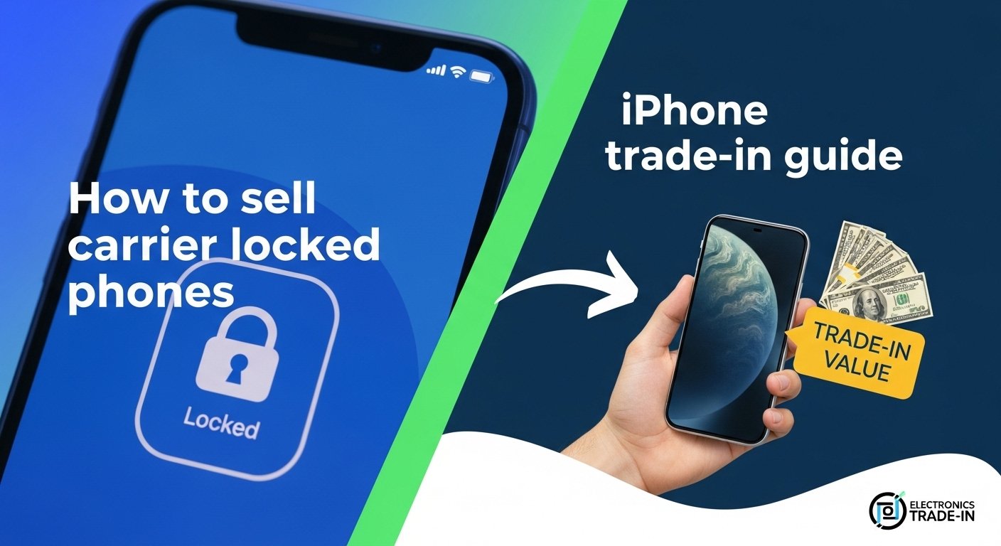 Social media graphic: How to sell carrier locked phones – iPhone trade in guide