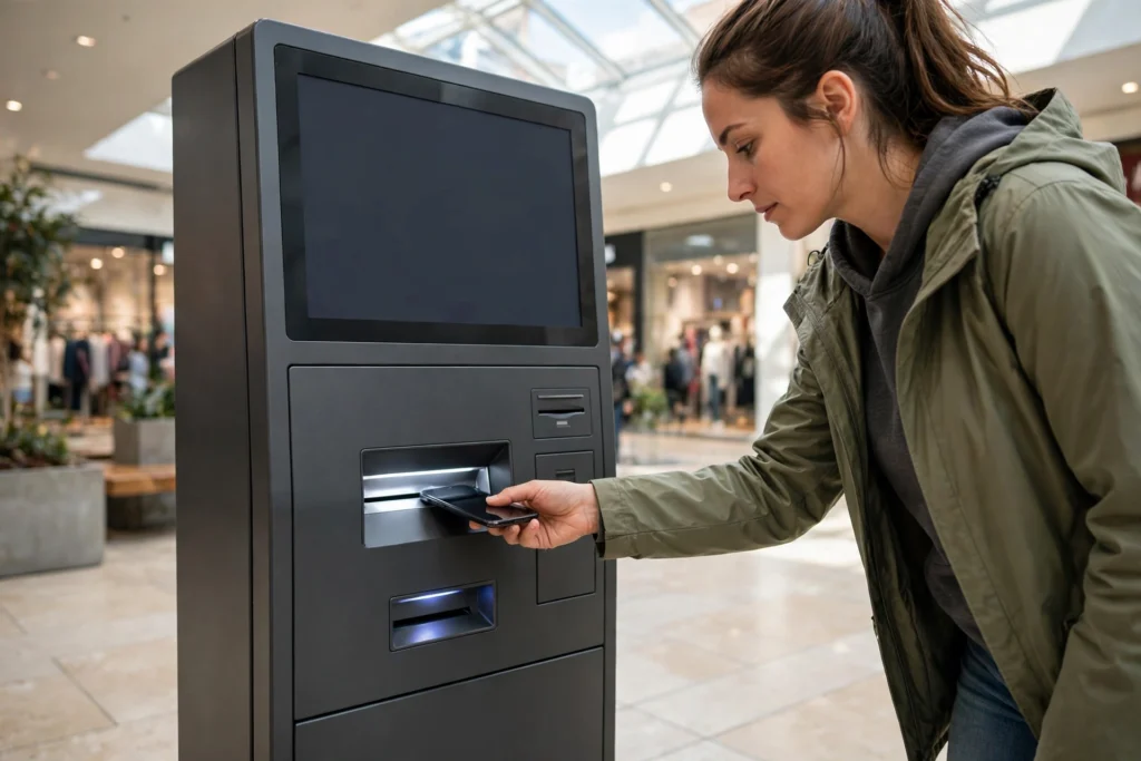 ecoATM kiosk phone trade-in