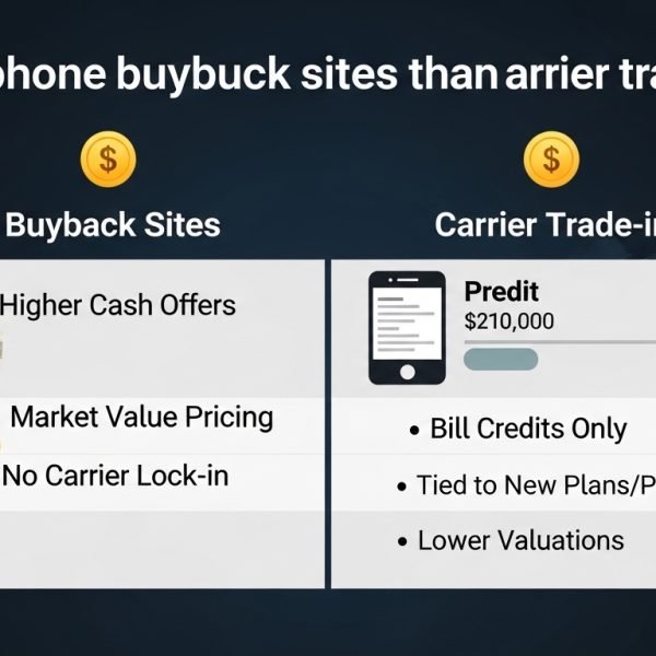 Why Phone Buyback Sites Pay More | Trade in iPhone for Maximum Cash